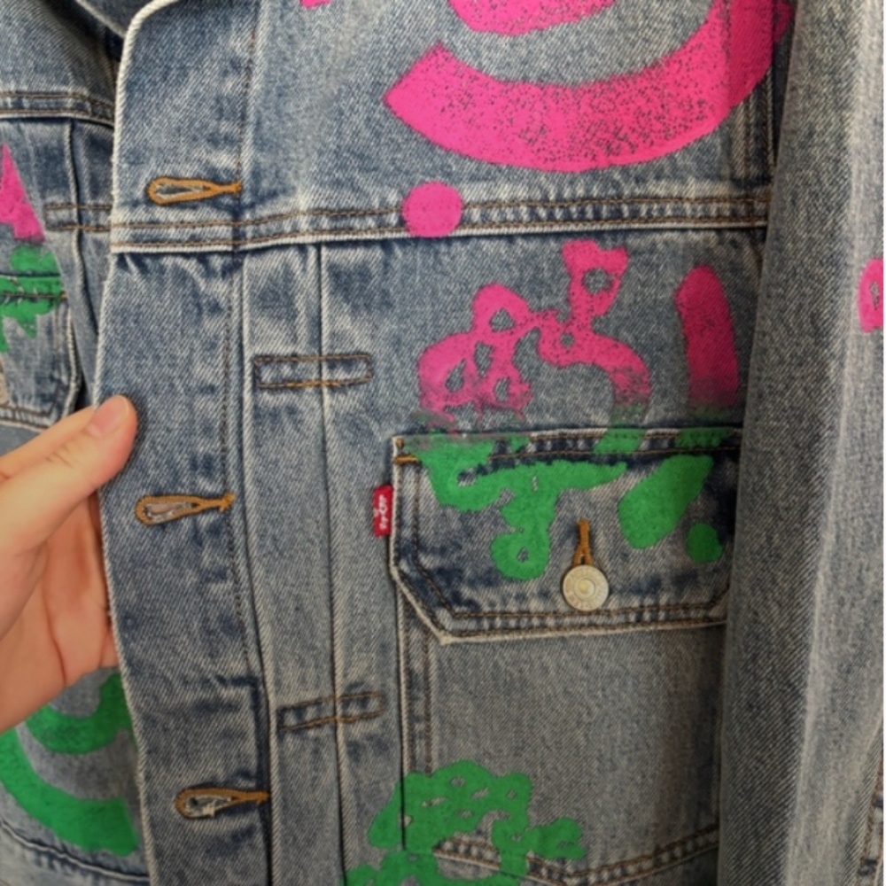 Denim Tears Bstroy Tears Type-2 Denim Jacket ⭐ - Picture 9 of 13